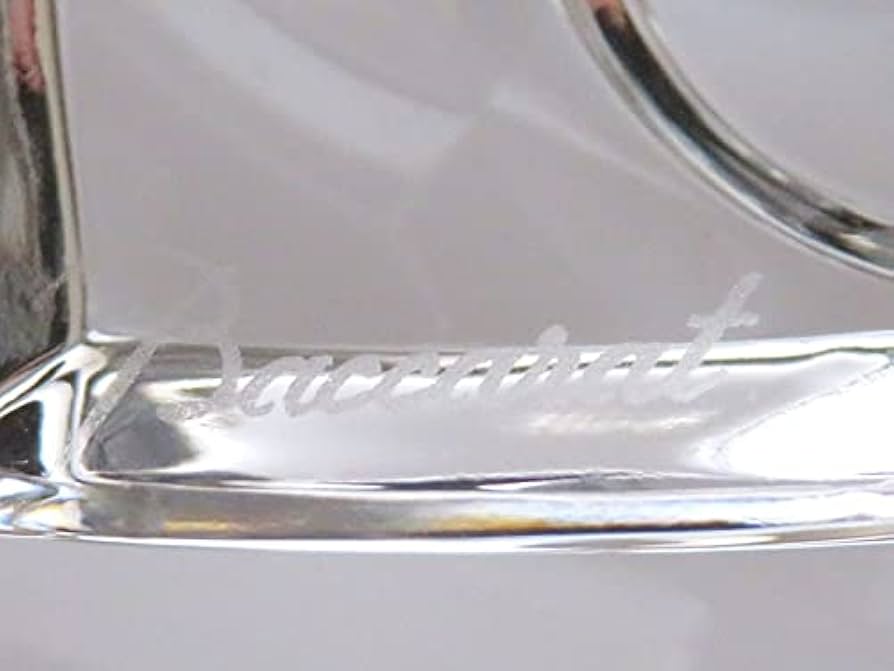 バカラ　置物　ハート バカラ ペーパーウェイト レッド coeur ハート クリスタル 1761585